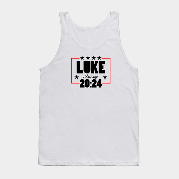 Luke 20:24 Image Tank Top by SHEPHERDboi